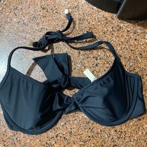 American eagle Black bikini top